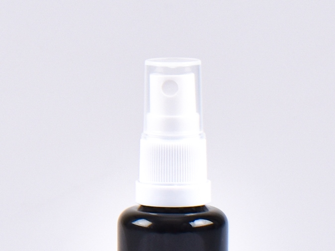 Zerstäuber weiss, Kappe transparent